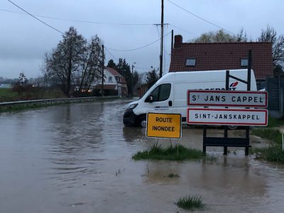 Photo 14 / Foto 14  Un risque inondation existant sur notre territoire